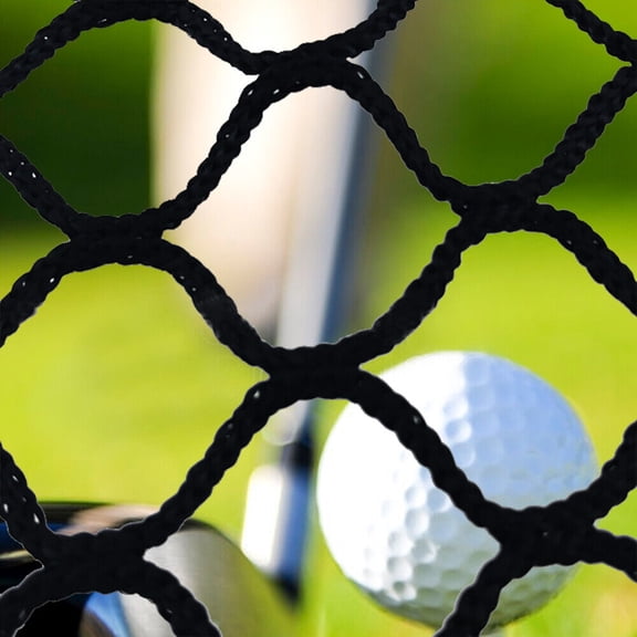 Golf Net Black Practice Training Aid Driving Impact Screen Net 10x10FT Net 300kg