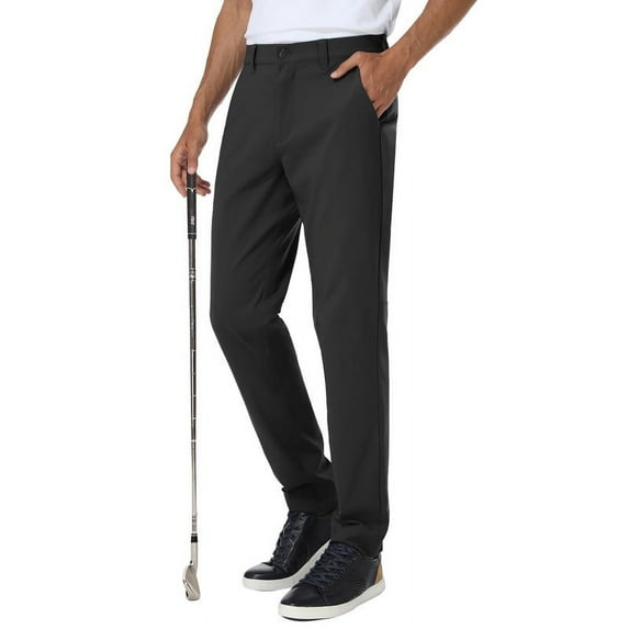 Golf Pants Men Stretch Dress Lightweight Business Casual Waterproof Hiking Quick Drying Work Pants