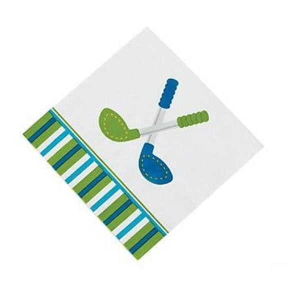 Golf Par-Tee Lunch Napkins - Party Supplies - 16 Pieces