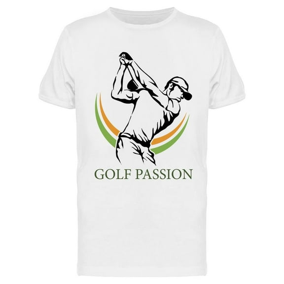 Golf Passion T-Shirt Men -Image by Shutterstock, Male 3X-Large