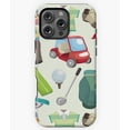 thumbnail image 1 of Golf Pattern Sport Design Phone Case for iPhone 16 15 14 13 12 11 Pro Max, 1 of 2