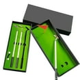 thumbnail image 1 of Golf Pen Set & Mini Desktop Golf Putting Green Game Gifts for Adults, Kids, Dad, Mom, Men, Women, Coworkers, Teen Boys Funny Office Desk Toys and Unique Christmas Stocking Stuffers Gifts, 1 of 8