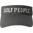 thumbnail image 1 of Golf People - Dark Gray Adjustable Visor Hat, 1 of 8