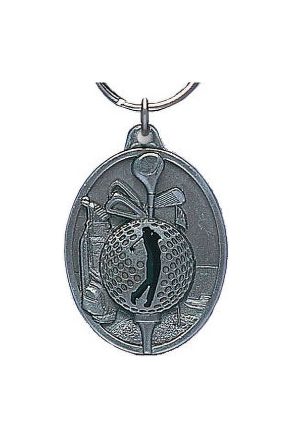 Golf Pewter Key Chain