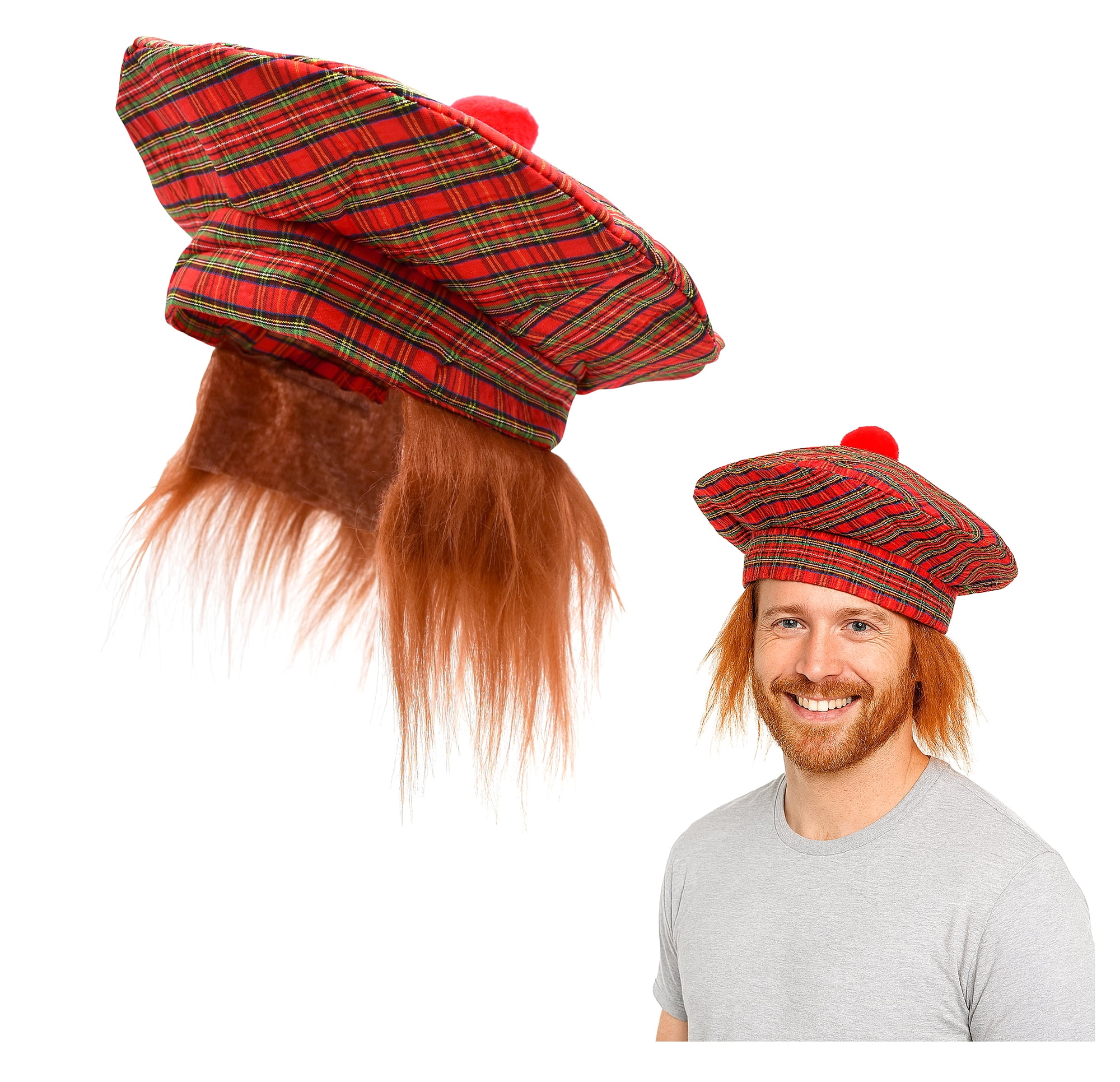 COMFORTABLE REASON Tam O’Shanter Hat COMFORTABLE REASON, “Stripe Tam O'Shanter Hat” - notwonderstore