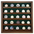 thumbnail image 1 of Golf Poker Chip Display Cabinet with Acrylic Cover | Holds 45 Poker Chips | 5 Color Options | Solid Hardwood | Made In The USA, 1 of 1