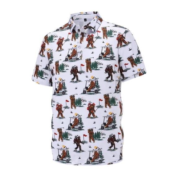 Golf Polo Shirts for Men Moisture Wicking Quick Dry T Shirt Athletic Short Sleeve Performance Tops White XXXL