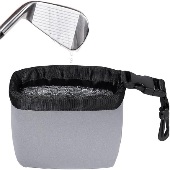 Lysliv Portable Golf Cleaning Kit Retractable Waterproof Stainless Steel