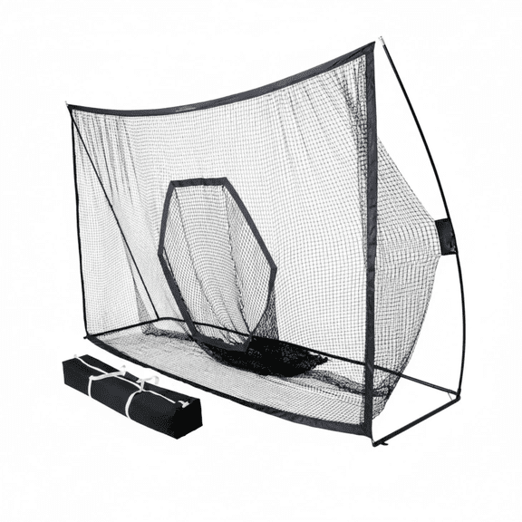 Golf Practice Hitting Net - Choose Between Huge 10 x 7 ft Nets - Personal Driving Range for Indoor or Outdoor Use - Designed by Golfers for Golfers