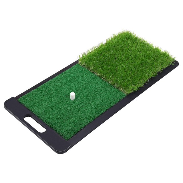 Golf Practice Mat with Heavy Rubber Base for Driving Hitting Chipping