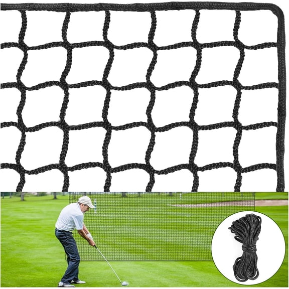 Golf Practice Net with   Kit & Nylon Rope, Hitting Net for Multiple