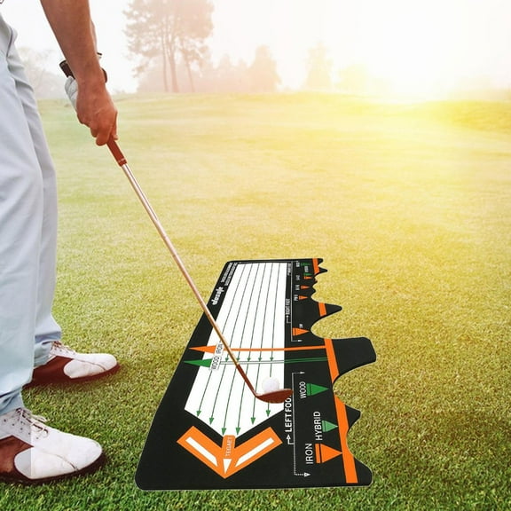 Golf Practice Swing Mat, Board Swing Trainer for Men Women , Golf Swing s for Indoors Outdoors