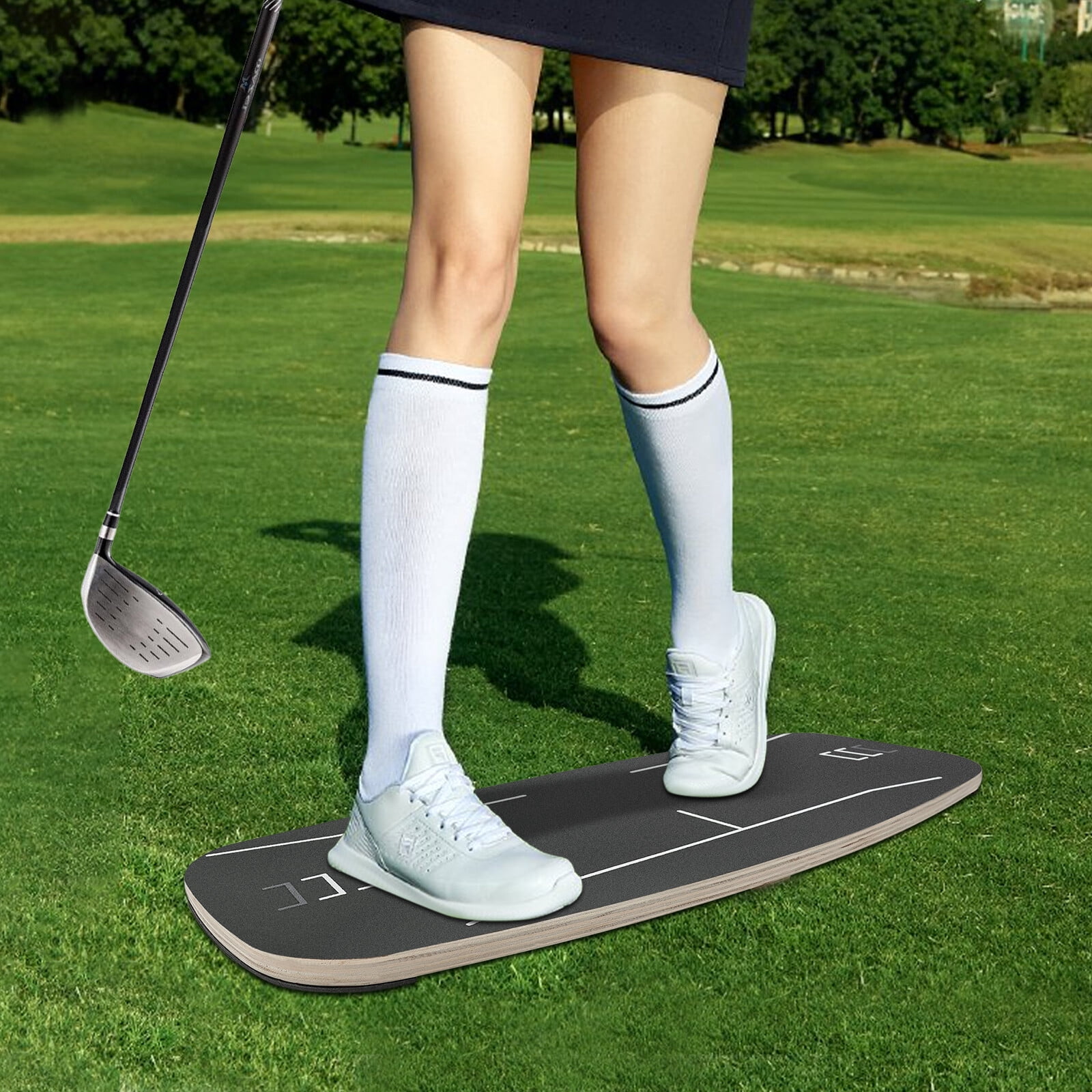 Golf Pressure Plate for Enhanced Stability & Performance – Improve Swing Rhythm, Weight Transfer, and Power - Perfect for All Skill Levels