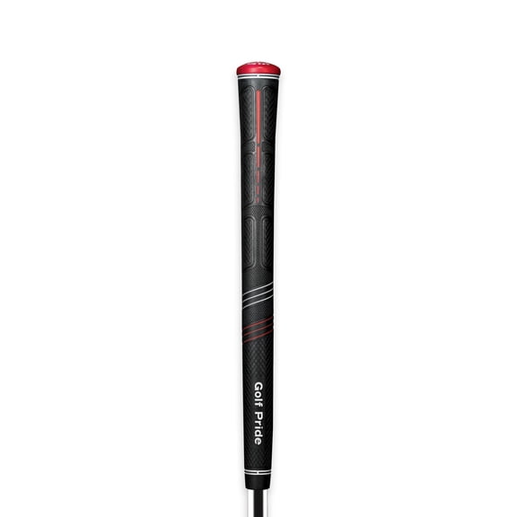 Golf Pride CP2 Pro Jumbo Golf Grip, Black/Red