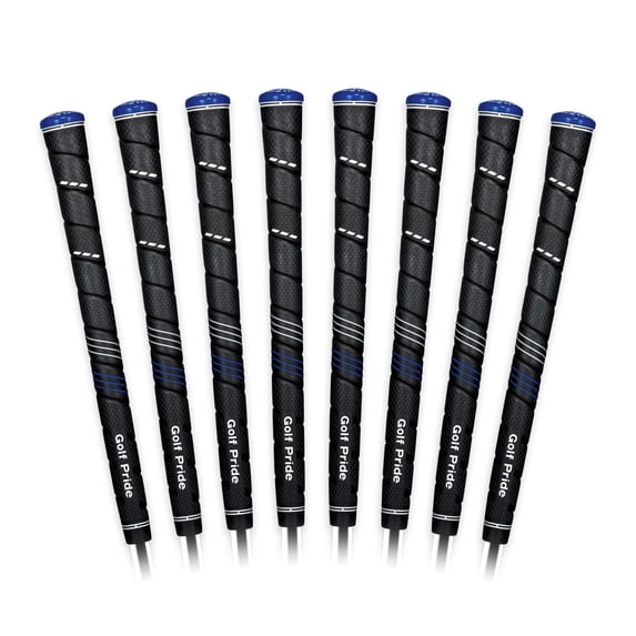 Golf Pride CP2 WRAP STANDARD 60 Golf Club Grip - 8 Pack - Black
