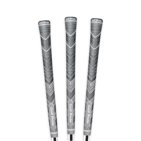 Golf Pride MCC PLUS4 MIDSIZE 60 Golf Club Grip - GREY - 3 Pack