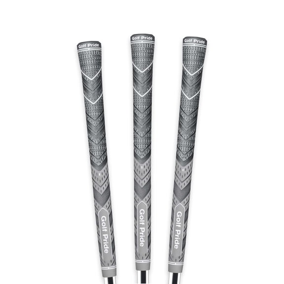 Golf Pride MCC PLUS4 MIDSIZE 60 Golf Club Grip - GREY - 3 Pack