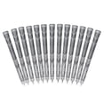 thumbnail image 1 of Golf Pride MCC Plus4 Golf Club Grip - All-Weather Hybrid Grip with Larger Lower Hand - Brushed Cotton Cord & Pebbled Texture - Jumbo - Grey - 13 Pack, 1 of 7