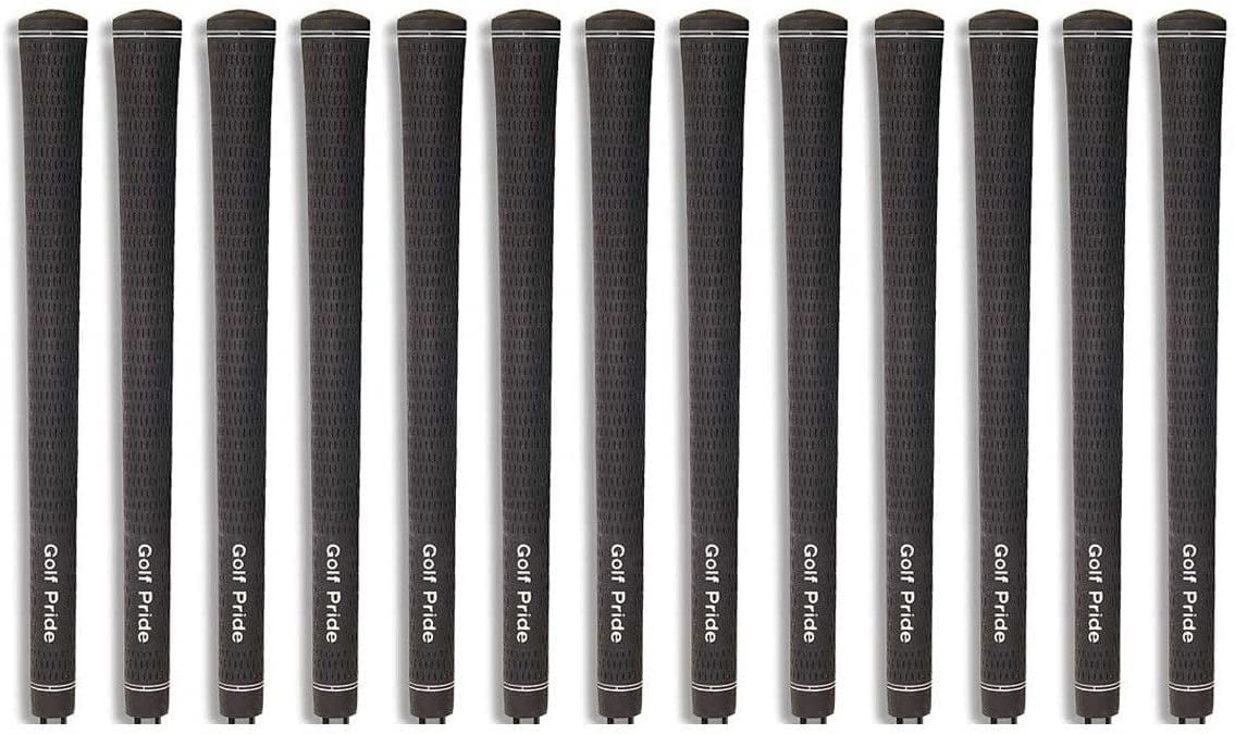 Golf Pride Tour Velvet Jumbo Golf Grips, +1/8" Oversize, 13 Piece Bundle