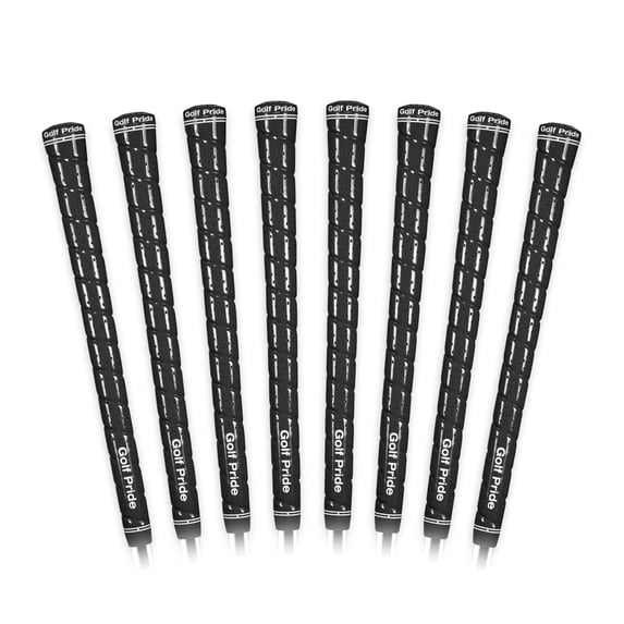 Golf Pride Tour Wrap 2G Grip Midsize Black - 8 Pack
