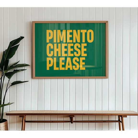 Golf Print Wall Display Kitchen Decor Southern Accent Home Decoration Club Gift Tournament Prize Food Poster Chef Art Kitchen Wall 24x36 Unframed Poster