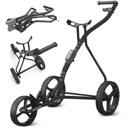 Golf Push Carts | 1step Folding Golf Cart, Aircraft-Grade Frame Lightweight