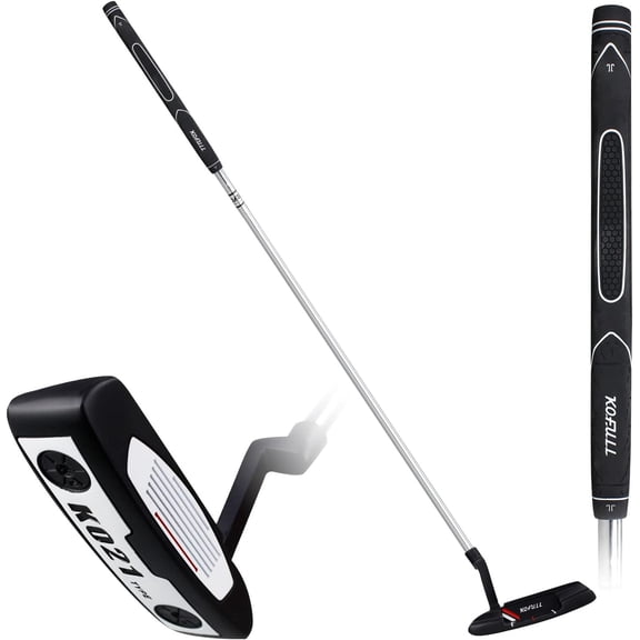 Golf Putter, Golf Putters for Men Right Handed - 35 Inches Men's Putter Right Handed Golf Gifts for Men, Rubber Grip Blade Putter for Indoor or Outdoor Training