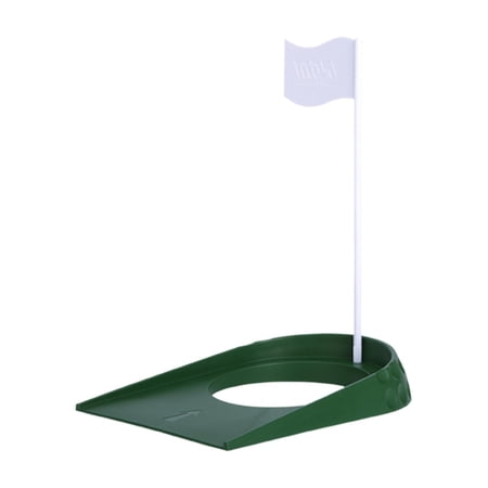 Golf Putter Green Training Aid Adjustable Adjustable Flagpole Hole Putting Trainer for Garden Yard Backyard indoor and outdoor Home