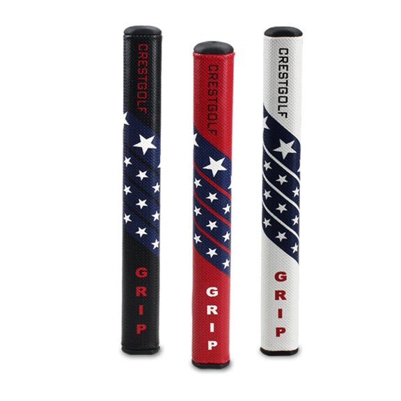 Golf Putter Grip，Pistol Golf Putter Grip，Comfortable Polyurethane and Lightweight Putter Grips，Golf Club Grips Red