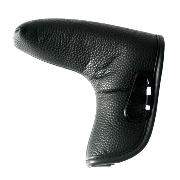 Golf Putter Head Cover Headcover Protector Cover Sleeve , Black 2, 16.5x15.5cm