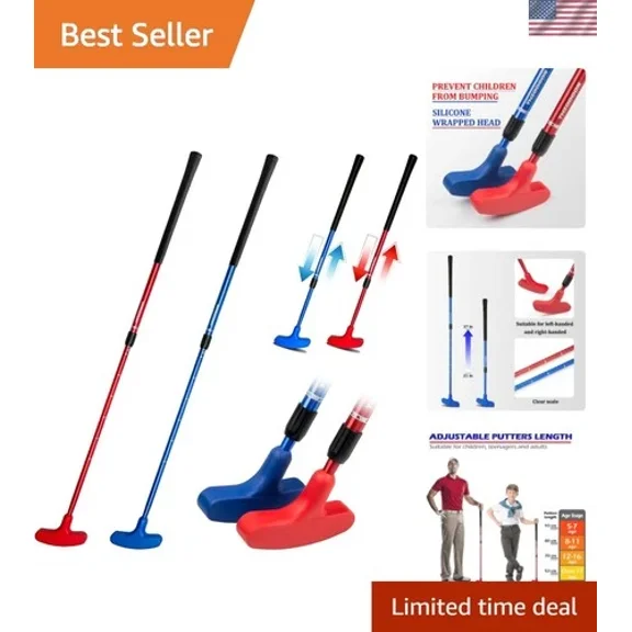 Golf Putters for Men and Women Two-Way Kids Putter Mini Golf Putter for Right...