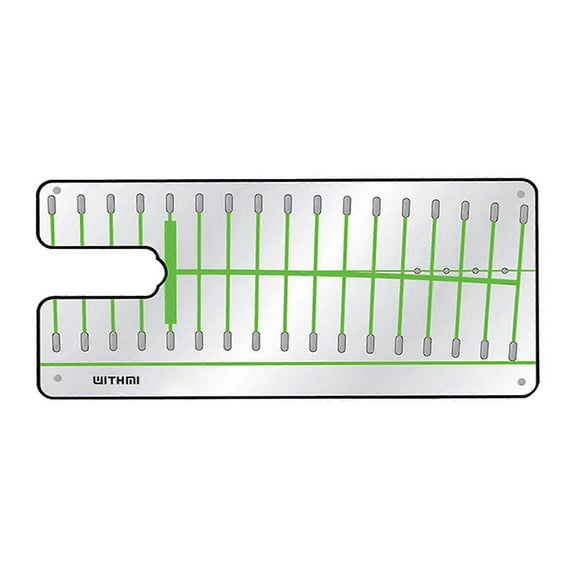 Golf Putting Alignment Mirror Exercise Training Aid Teaching Equipment Mirrors Pose Corrector