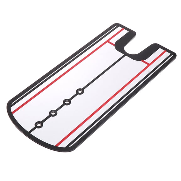 Golf Putting Alignment Mirror,Portable Practice Putting Trainer,Mirror Size 12x 6 Inch,Outdoors Or On Indoor Putting Mat