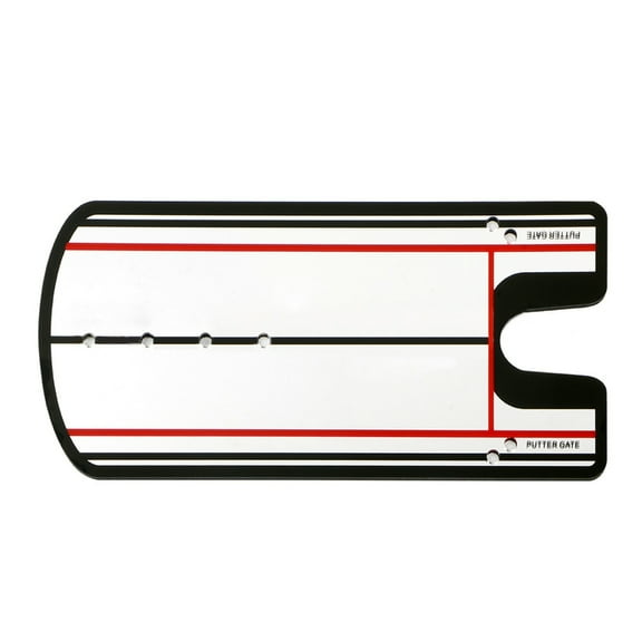Golf Putting Alignment Mirror with Golf Putter Line Putting Mirror Training Aids for Golf Putting Practice Golf Putting