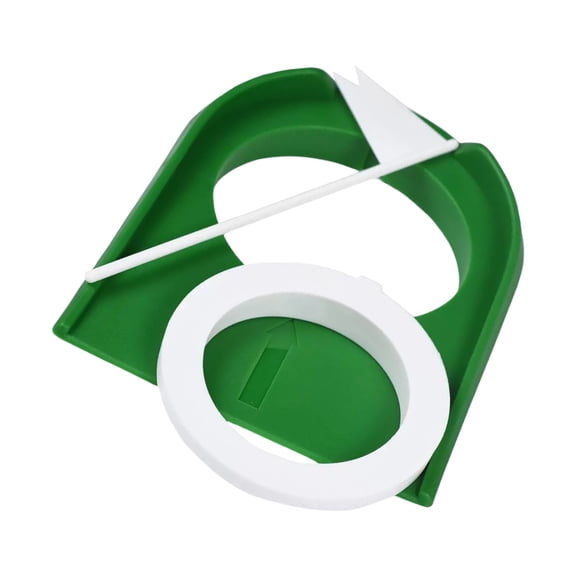 Golf Putting Cup with Flag Indoor Golfs Putting Hole Plastic Training Tool for Indoor Outdoor Home Office Yard Lawns