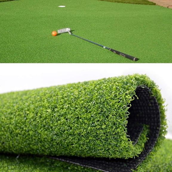Golf Putting Green - Artificial Grass Turf 5ft X 10ft  Indoor/outdoor Training Mat Synthetic Fake For Baseball Football Gym Sports