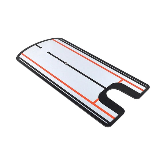 Golf Putting Mirror Alignment Trainer Acrylic Material for Beginners Indoor Outdoor Practice