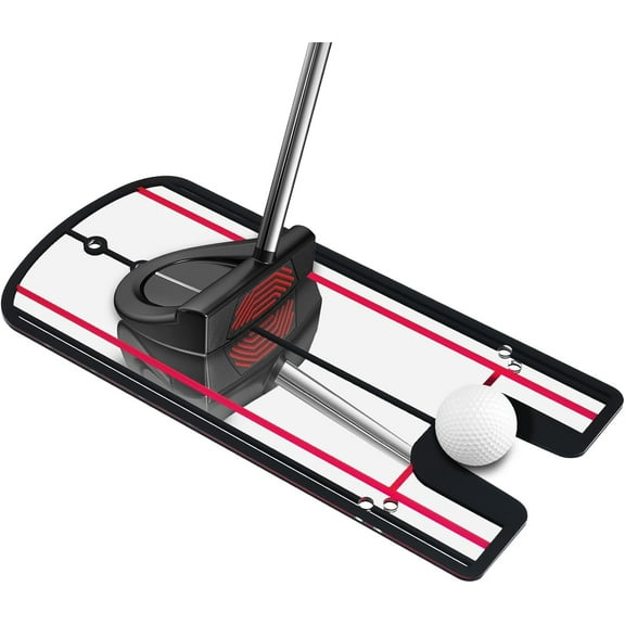 Golf Putting Mirror, Portable Training Aid, Golf Putting Mirror Training Aid for Beginners, Checks Eyes-Shoulders-Putter Face for Improved Accuracy, Beginner Golfing Equipment and Accessories