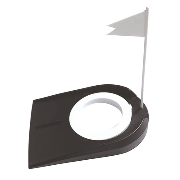 Golf Putting Cup with Flags Indoor Golf Putting Hole Plastic Golf Training for Indoor Outdoor Office Yard
