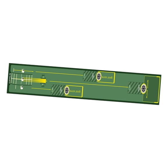 Golf Putting Training Mat Practice Carpet Pad Polyester Material for Home Office Indoor Outdoor Use