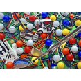 thumbnail image 1 of Golf Puzzle Golf Balls Accessories Golf Jigsaw Puzzle for Adults 300 Pieces, Wooden Puzzles Best Brain Exercises Educational Gift Home Decor, 10 x 15 Inch, 1 of 5