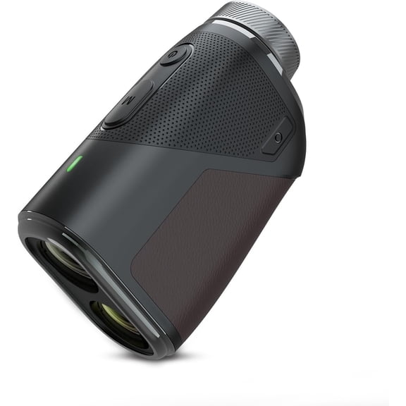 Golf Range Finder with Slope, 1200yd Leather Rangefinder, for Tournament, 6X Magnification Flag Lock, Rechargeable Distance Measurment Device Accessory