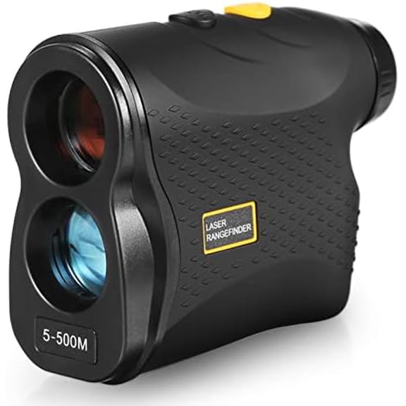 Golf Rangefinder, 500M Distance Meter with Flag Lock Tech, High Precision Golf Accessory (Black-500m)$$Sport & Recreation Other