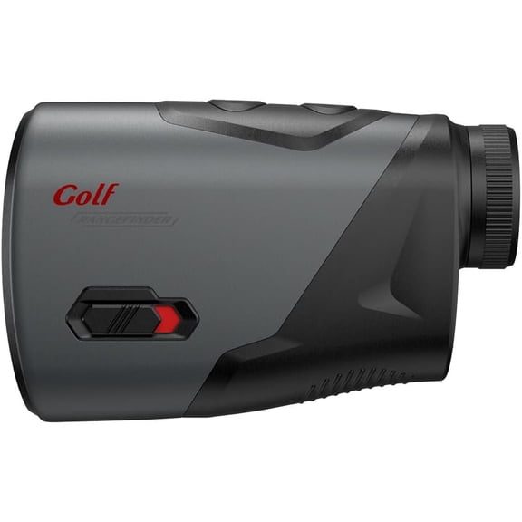 Golf Rangefinder with Slope and Pin Flagpole Lock Vibration, 1200 Yards Range Finder, External Slope , Golf Tournament Legal, Rechargeable , Stripe, 6X Magnification-Grey