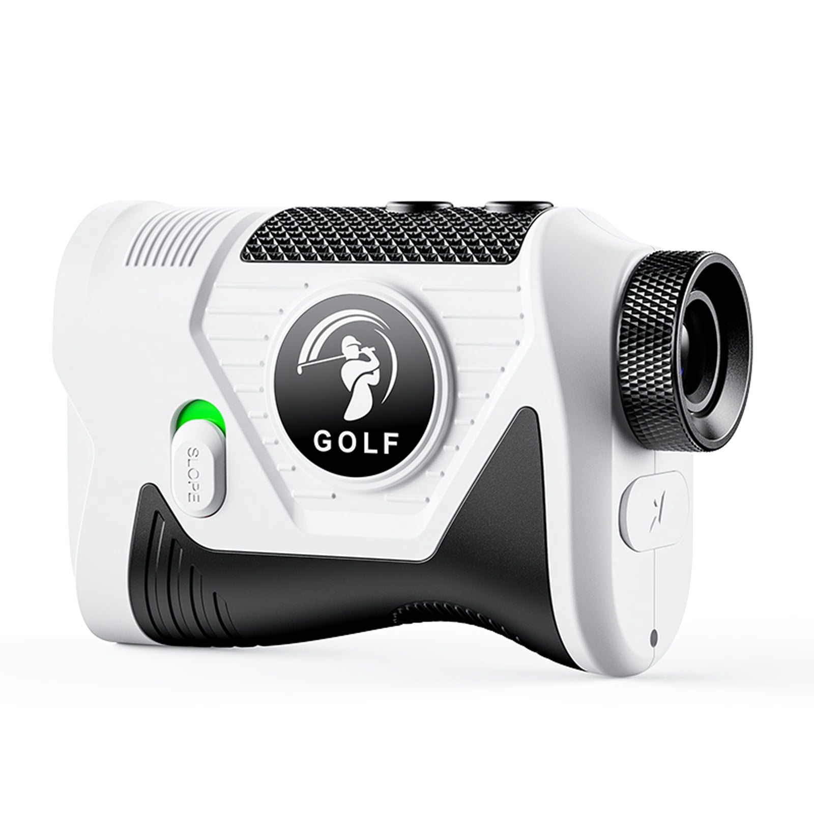Golf Rangefinder with Slope Switch, 1200-Yard Laser Rangefinder with 7x Magnification, Flag Lock with Vibration, USB-C Rechargeable, Magnetic Mount, IP54 Waterproof for Golf and Hunting