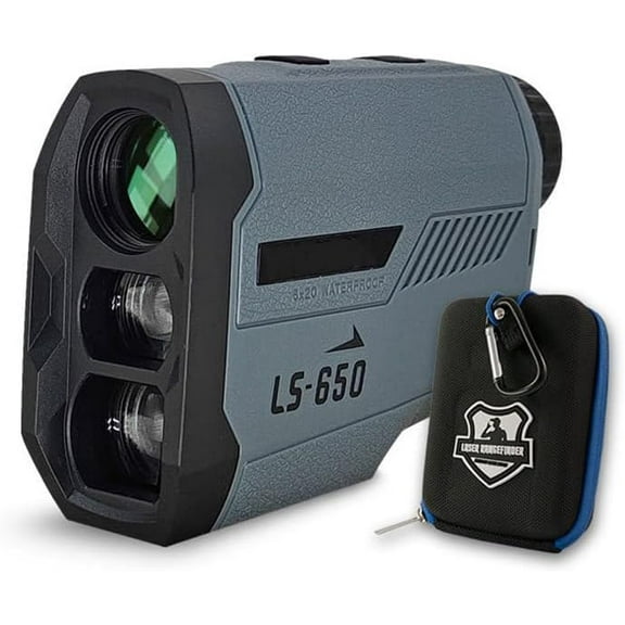 Golf Rangefinder with Slope 650m 710yds 5 Modes 0.5yd Accuracy Flagpole Lock Pin 6x Magnification Laser Rangefinder