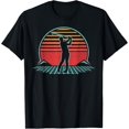 thumbnail image 1 of Golf Retro Vintage 70s 80s Style Golfer Player Gift T-Shirt men and women can wear,black,white,creative gift, 1 of 4