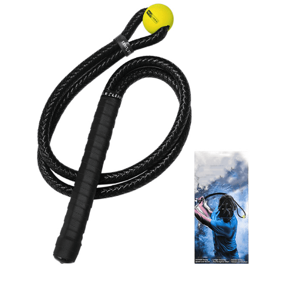 Golf Rope Swing Trainer Aid – Elevate Speed Tempo Flexibility | All-Level Warm-Up for Stronger Swings(wwx)