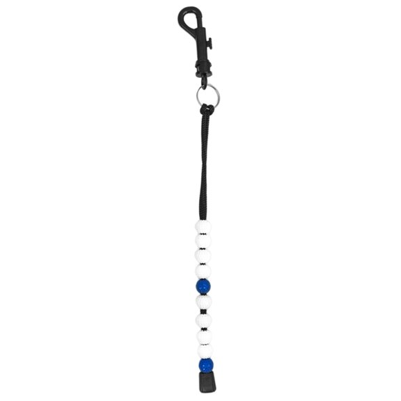 Golf Scorekeeper Portable Golf Score Counter with Shiny Rhinestones Bead Bracelet Professional Golf Scoring Supplies for Women Bag Accessories