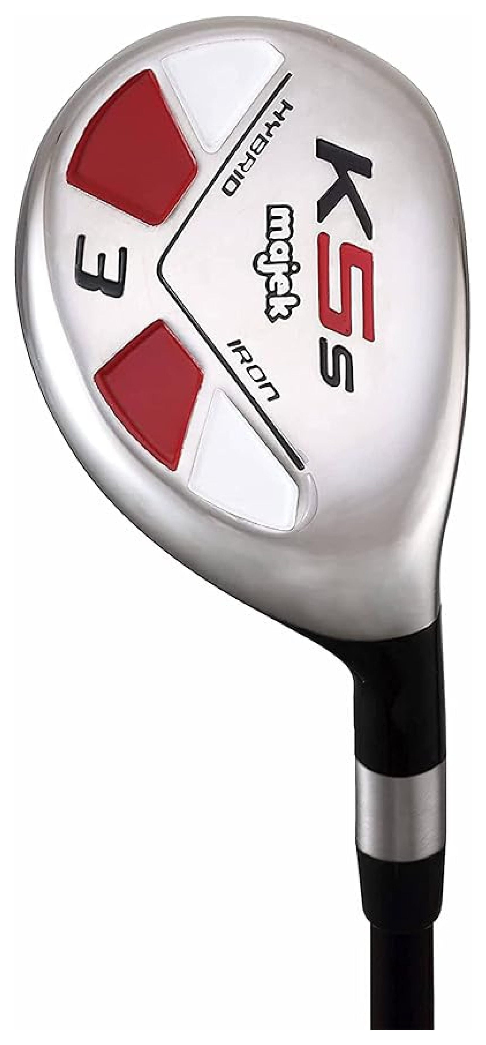 Golf Senior Lady #3 Lady Flex Right Handed Utility L Flex Club with with Premium Ladies Arthritic Grip